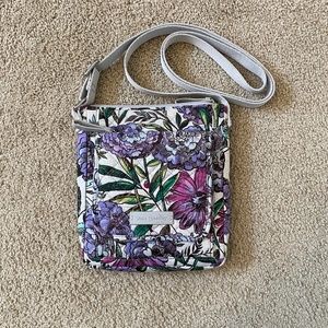 Vera Bradley Mini Hipster in Lavender Meadow